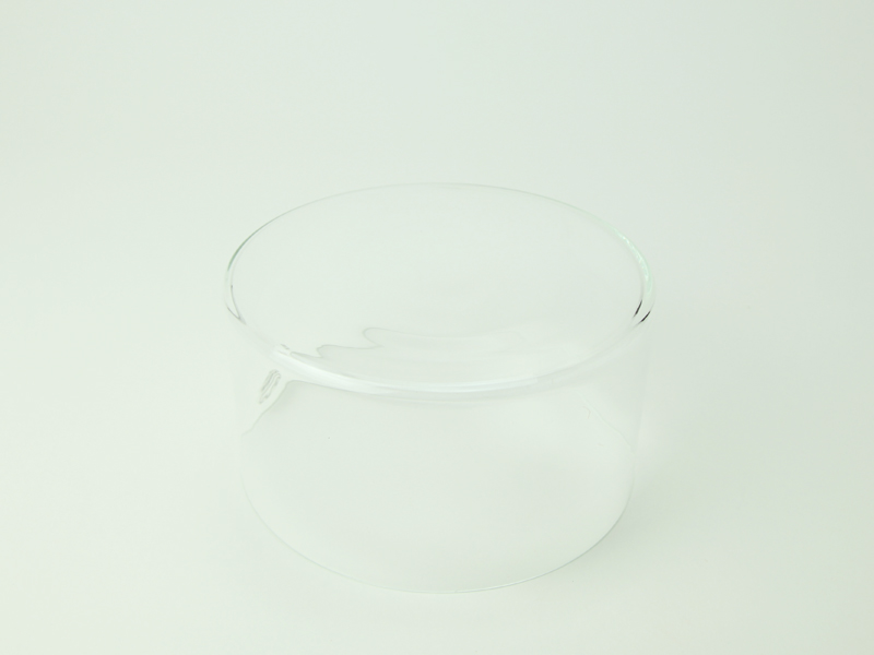 Finland ARABIA Glass bowl & wooden tray