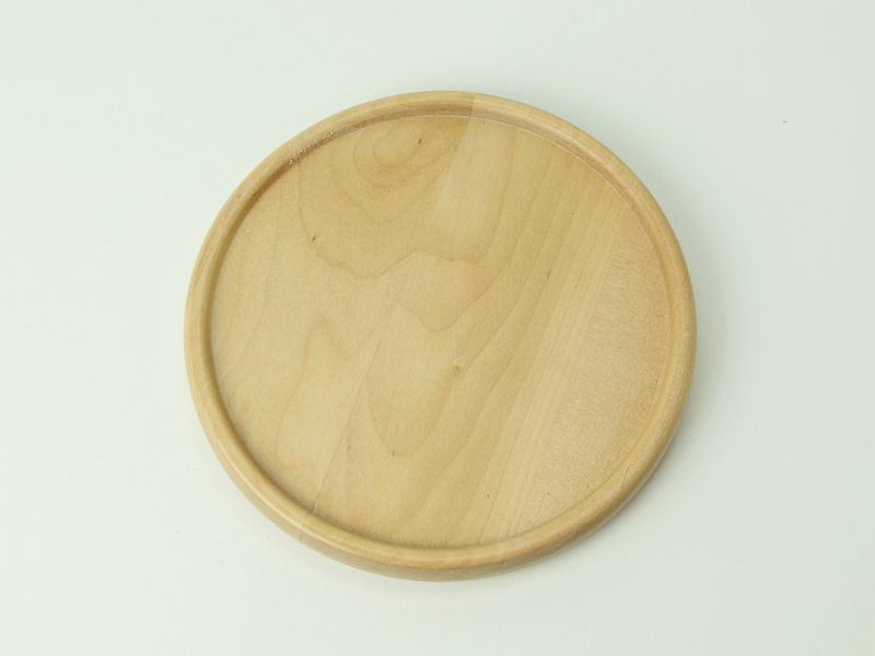 Finland ARABIA Glass bowl & wooden tray