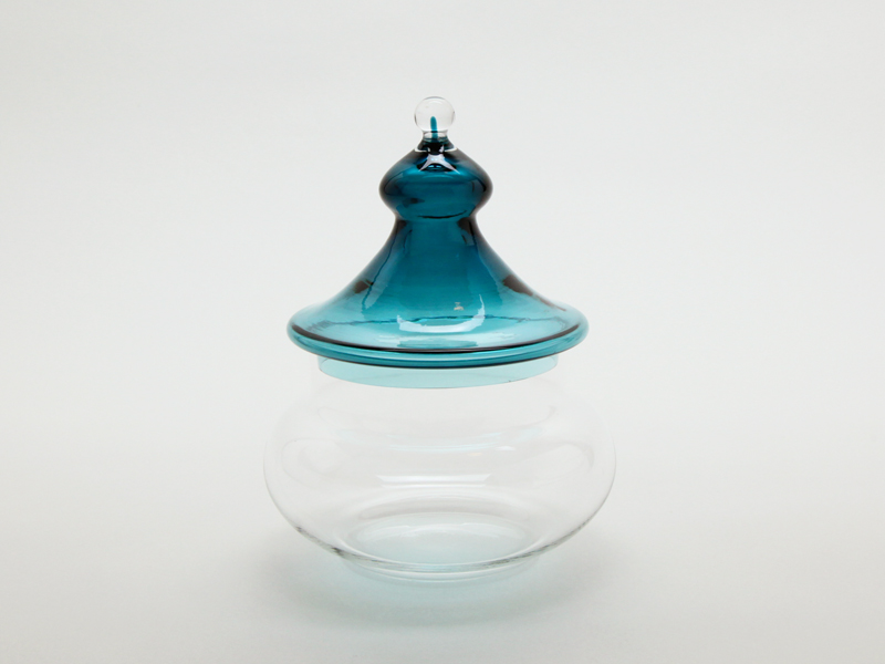 Sweden KOSTA Mona Morales-Schildt Glass Pot 