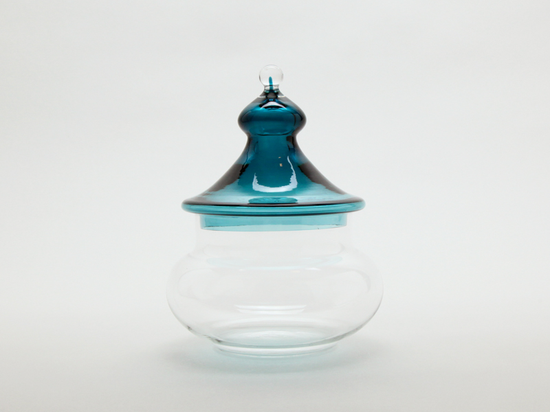 Sweden KOSTA Mona Morales-Schildt Glass Pot 