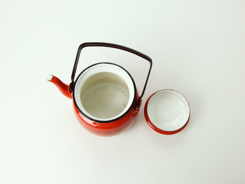 Finland Finel Kaj franck Enamel Kettle