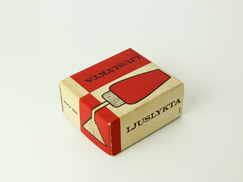 Sweden Teak Candle Lamp