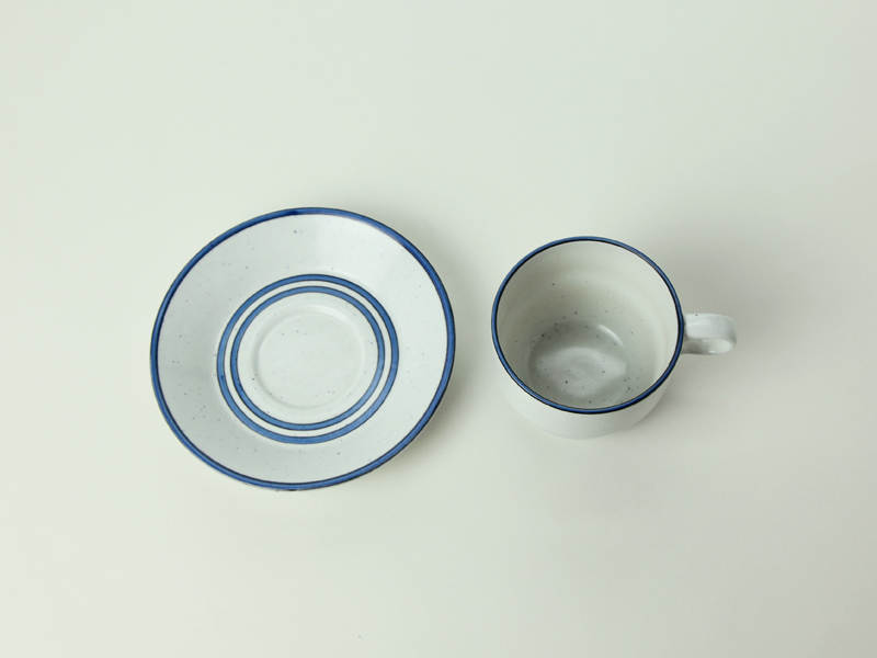 Sweden Gustavsberg Stig Lindberg DART cup&saucer