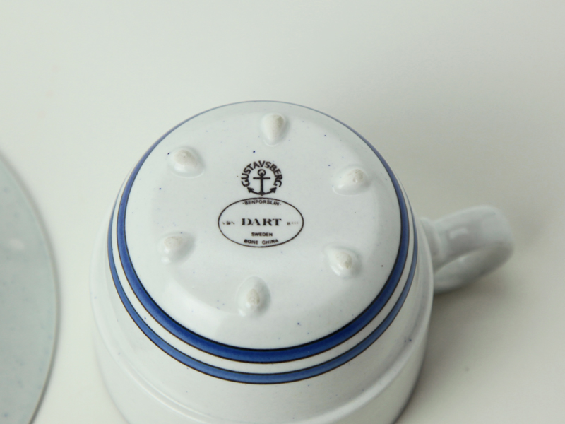 Sweden Gustavsberg Stig Lindberg DART cup&saucer