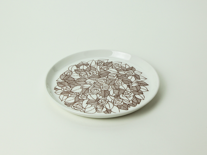 Sweden Gustavsberg Stig Lindberg Rosenfalt plate