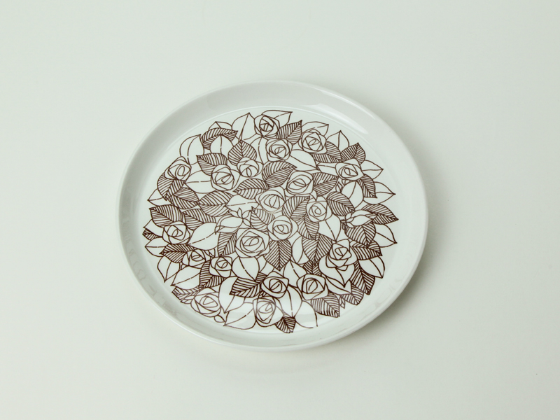 Sweden Gustavsberg Stig Lindberg Rosenfalt plate